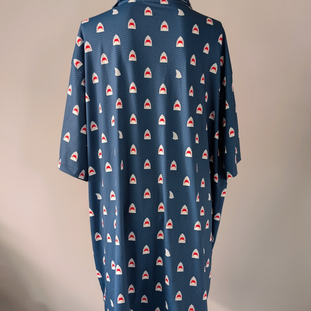 Breakfast Balls RSVLTS Chomp Jaws Shark All-Day Polo Size 3XL - Picture 4 of 8